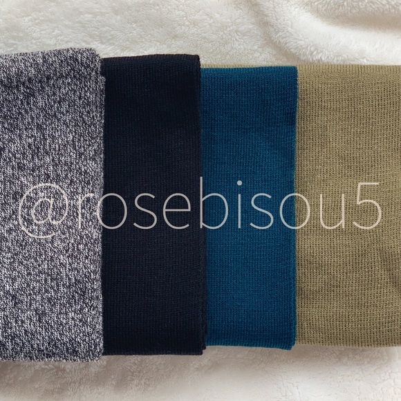 🧣♥️Luxe Knit Infinity Scarf GRAY - Picture 5 of 7